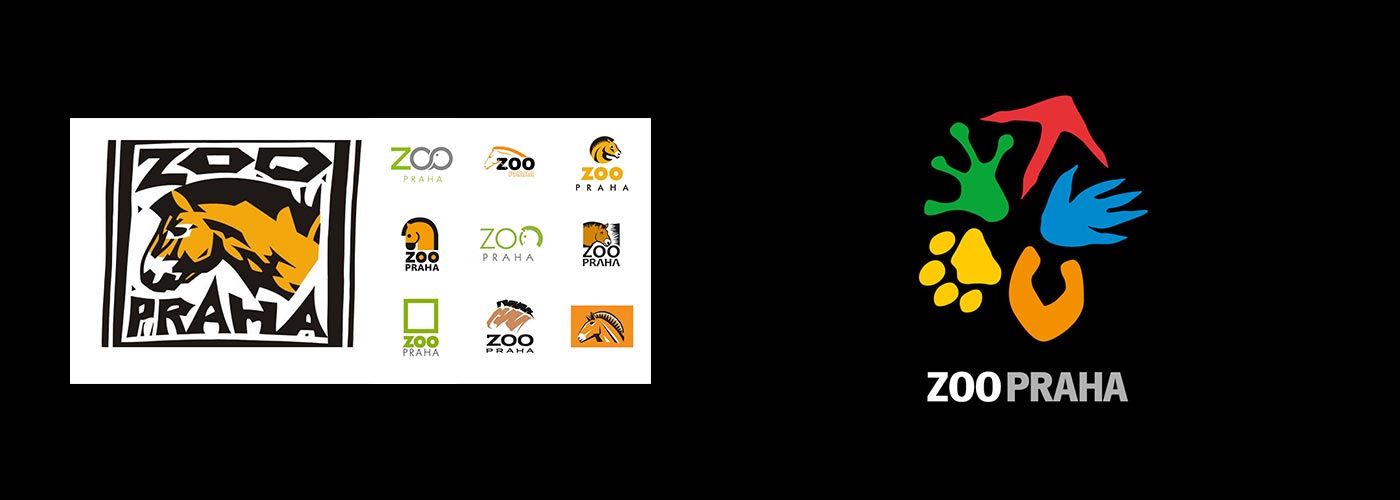 動(dòng)物園舊logo、新logo及競稿成果展示