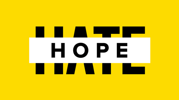 英國反種族歧視團體Hope Not Hate重塑品牌設(shè)計