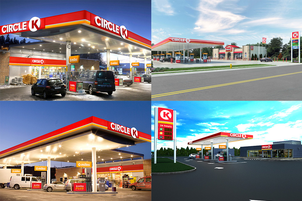Circle K國(guó)際連鎖便利店最新logo設(shè)計(jì)