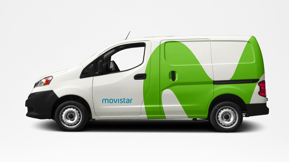 Movistar新品牌及VI設(shè)計(jì)_車體設(shè)計(jì)