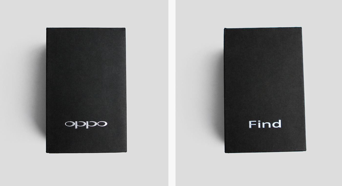 OPPO Find 手機包裝設計